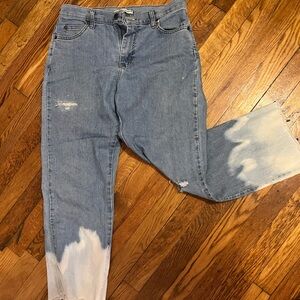Distressed Lee Jeans